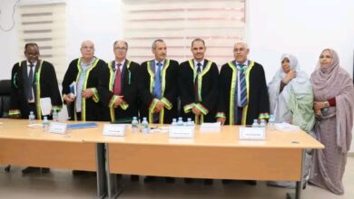 صورة المستشار القانوني لوزير التنمية الحيوانية يناقس أطروحة دكتورا بجامعة نواكشوط ويحصد درجة “مشرف جدا”