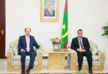 صورة الوزير الأول يستقبل السفير الإسباني في نواكشوط (صور)