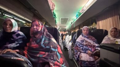 صورة مغادرة الفوج الأول من الحجاج الموريتانيين مطار جدة باتجاه أرض الوطن (صور)