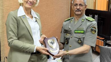 صورة المدير العام للأمن الوطني يستقبل مسؤولة ألمانية لبحث التعاون الأمني