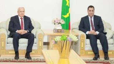 صورة الوزير الأول يستقبل المدير العام لشركة سوناطراك الجزائرية (صور)