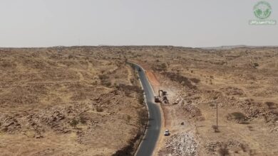 صورة وزارة التجهيز والنقل: الأشغال متواصلة في توسعة ممر چوك الجبلي بوتيرة متسارعة