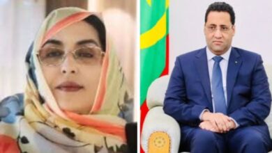 صورة النائب أمقيرة بنت الوداني تلتقي الوزير الأول وتناقش معه مشاكل بلدية أم لحياظ وفضاء منطقة آوكار
