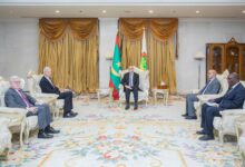 صورة غزواني يبحث مع المبعوث الأوروبي التصدي للتهديدات الأمنية بالساحل