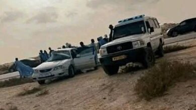 صورة وفاة شخص وإصابة آخرين في حادث مروع على طريق نواكشوط – روصو