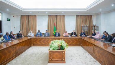 صورة الرئيس غزواني: فوز ولد التاه برئاسة البنك الإفريقي للتنمية مكسب وطني ودليل على صعود موريتانيا قارياً