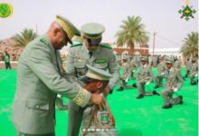 صورة تخرج الدفعة 41 من الضباط العاملين بالأكاديمية العسكرية لمختلف الأسلحة بأطار
