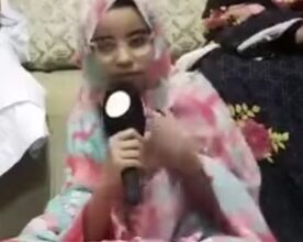 صورة تصريح للتلميذة الأولى وطنيا في مسابقة ختم الدروس الابتدائية  Concours (فيديو)