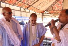 صورة الأمين العام لوزارة العمل الاجتماعي يستقبل ضيوف مهرجان تنحماد للثقافة والتراث (صور)