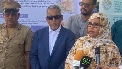 صورة وزيرة البيئة تطلق من أقورط حملة وطنية للتشجير دعماً لمبادرة “موريتانيا خضراء (صور)