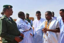 صورة حاكم لعيون يطلع على تحضيرات مهرجان آوكار بأكدرنيت