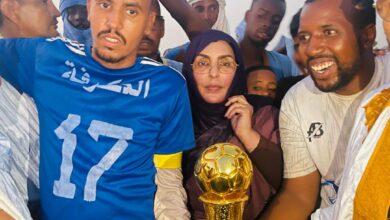 صورة فريق الكرفة يفوز ببطولة كأس النائب امقيرة بنت سيدات ولد الوداني ببلدية أم لحياظ (صور)