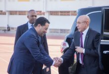 صورة الرئيس غزواني يستأنف أنشطته الرسمية بزيارة ميدانية لبعض المدارس قيد الإنشاء