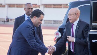 صورة الرئيس غزواني يستأنف أنشطته الرسمية بزيارة ميدانية لبعض المدارس قيد الإنشاء