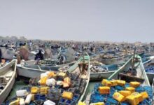 صورة غرق 6 صيادين تقليديين قبالة شواطئ نواذيبو