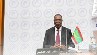 صورة انتخاب سوخونا نائباً أول لرئيس المجلس البرلماني الإفريقي–الآسيوي