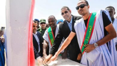صورة بولحراث: الأمين العام للتآزر يضع حجر الأساس للسكن الاجتماعي بقرية أمريده (صور)