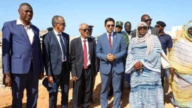 صورة وزير تمكين الشباب والتشغيل يؤدي زيارة تفقدية للمنشآت الرياضية والشبابية بنواكشوط (صور)