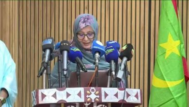 صورة تنصيب مهلة أحمد طالبنا رئيسة لشبكة المراصد الإفريقية “RONGAF”