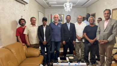 صورة وزير الثقافة يستقبل وفداً علميا من خبراء التراث المغمور بالمياه