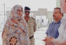 صورة وزيرة الإسكان تتفقد منشآت تعليمية جديدة في نواكشوط استعدادا للعام الدراسي
