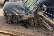 صورة إصابات متعددة في حادثي سير منفصلين على طريق الأمل
