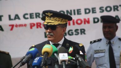 صورة عاجل: تعيين الفريق محمد محمد سالم لحريطاني مديرًا عامًا للأمن الوطني