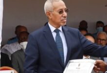 صورة الفريق حننه ولد سيدي واستنفار الحشود للزيارة المرتقبة لرئيس الجمهورية