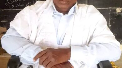 صورة تغريدة فبسبوكية للدكتور السالك سيد محمد ابالي فضيلي بشأن اجتماع الوزير الفضيل ولد سيدات 