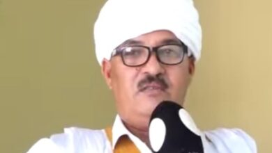 صورة رئيس جمعية تغيير العقليات متحدثا  على هامش ورشة لحقوق الإنسان بنواكشوط (فيديو)