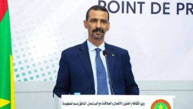 صورة ردود وزير الثقافة والفنون والاتصال الدكتور الحسين ولد مدو في النقطة الصحفية (فيديو)
