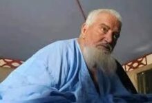 صورة زاوية الشيخ سيد أحمد ولد التار تعزي في رحيل الولي الصالح محمد الزين ولد القاسم