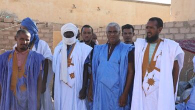 صورة الفاعل السياسي عبد القادر ولد حم كنا في طليعة مستقبلي رئيس الجمهورية المحتفين به بالنعمة (حوار)