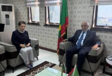 صورة وزير الشؤون الاقتصادية والتنمية يستقبل السفيرة الإيطالية في بلادنا