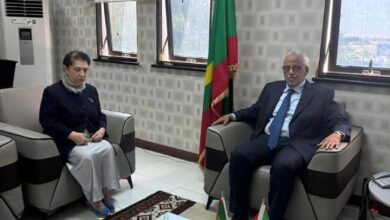صورة وزير الشؤون الاقتصادية والتنمية يستقبل السفيرة الإيطالية في بلادنا
