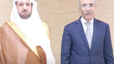 صورة المدير العام للأمن الوطني يستقبل سفير المملكة العربية السعودية في بلادنا