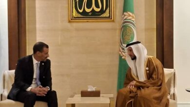 صورة وزير الثقافة يجري مباحثات مع عدد من نظرائه العرب حول العلاقات الثنائية في مجال الإعلام (صور)