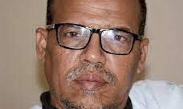 صورة عندما يشوش الأطر على زيارة فخامة الرئيس / محمد الأمين ولد الفاضل