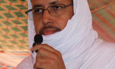 صورة الشيخ محمد يحظيه ولد التار يصل الحوض الشرقي ويبدأ التعبئة لزيارة الرئيس