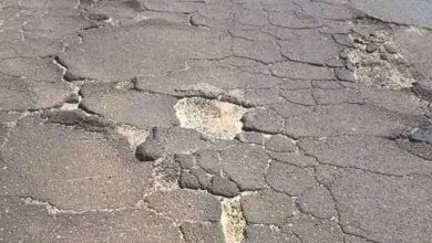 صورة بيان مطالبة بترميم طريق صگرافة – مدينة تجگجة
