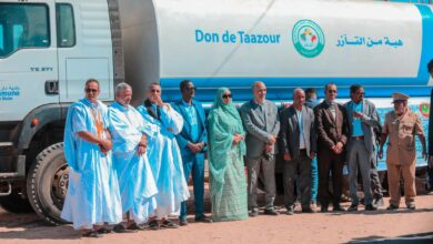 صورة بتوجيهات من رئيس الجمهورية .. التآزر” تعزز قدرات ولاية نواكشوط الشمالية في مجال مياه الشرب