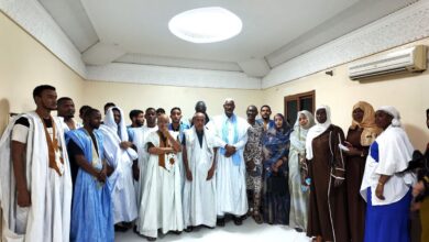 صورة مجموعات شبابية من مختلف مقاطعات نواكشوط تعلن انضمامها لحزب حصاد (صور)