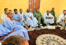 صورة مفوضية الأمن الغذائي تقدم مساعدات للمتضررين من حريق في اعوينات ازبل (صور)