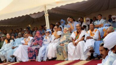 صورة تكريمات وجوائز في السهرة الختامية للنسخة الأولى من مهرجان البادية للأصالة والتراث بأم لحياظ