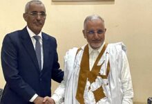 صورة أعضاء البعثة الدبلوماسية بداركار ينظمون حفل توديع للسفير محمد عالي ولد سيدي محمد (صور)