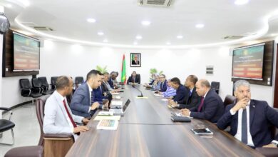 صورة الوزير الأول يترأس اجتماعًا لتحديد موقع المنطقة الصناعية بنواكشوط