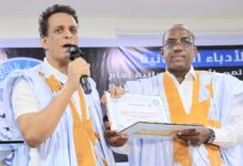 صورة الاتحاد العالمي لأدباء الحسانية يكرّم الفنان أماكه ولد دندني