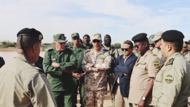 صورة المدير العام للأمن الوطني يواصل تفقد جاهزية المعابر الحدودية (صور)