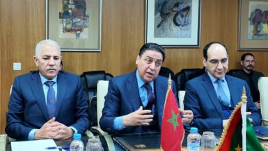 صورة رئيس الاتحاد الوطني لأرباب العمل الموريتانيين يلتقي مسؤولين مغاربة لتعزيز التعاون الاقتصادي والتجاري (صور)
