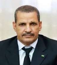 صورة تهنئة للوزير السابق لمرابط ولد بناهي بمناسبة تعيينه مديرا عاما لميناء نواكشوط المستقل
